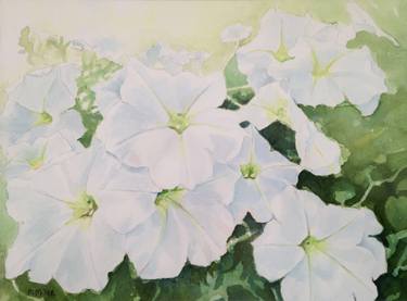 Original Floral Painting by Margaret Miller