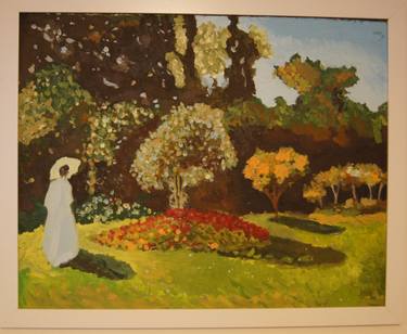 Print of Impressionism Garden Paintings by Natalia Nikulina