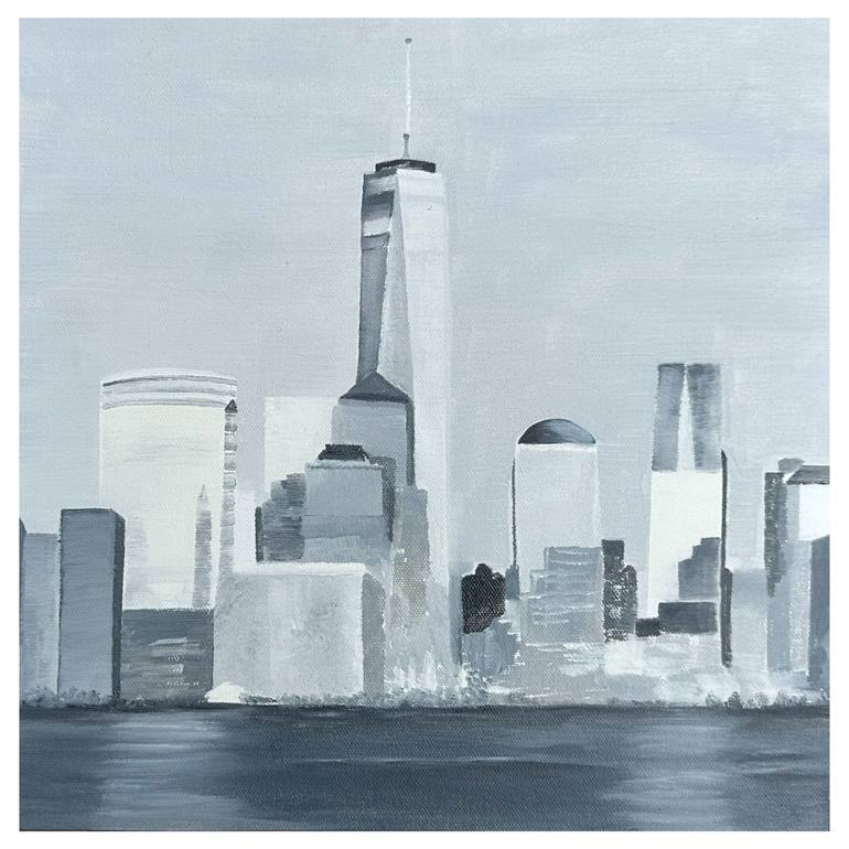 Original Realism Cities Painting by Haeley Kyong