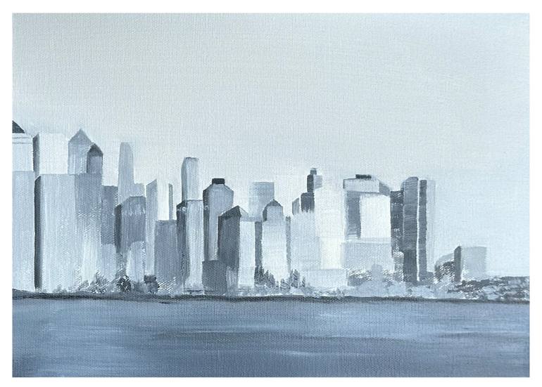 Original Realism Cities Painting by Haeley Kyong
