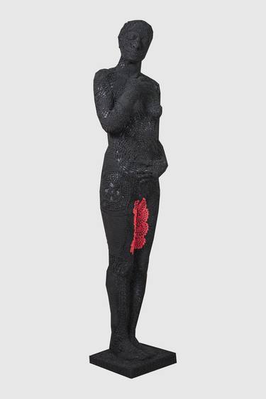 Original Women Sculpture by Alejandra Zermeño -Ake