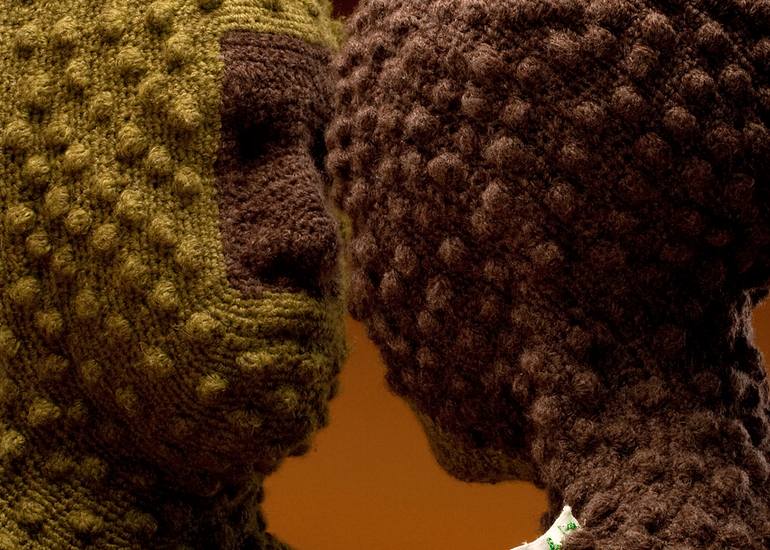 Original Figurative Love Sculpture by Alejandra Zermeño -Ake