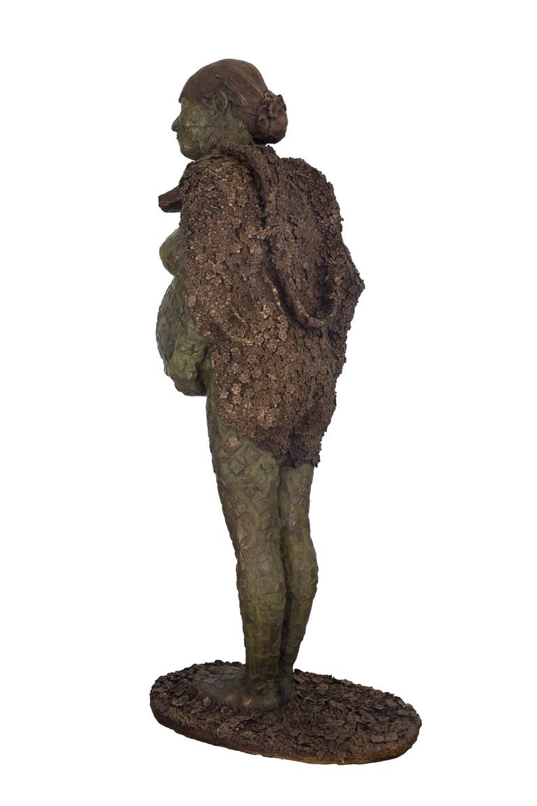 Original Figurative Animal Sculpture by Alejandra Zermeño -Ake