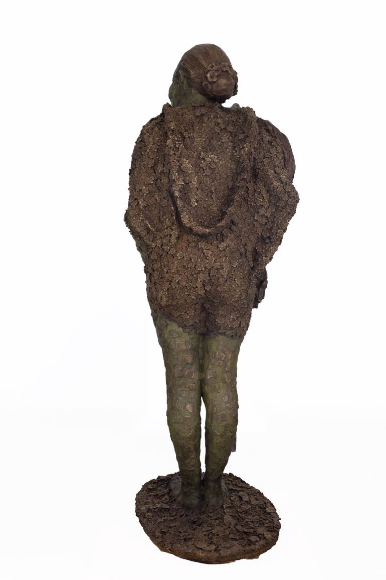 Original Figurative Animal Sculpture by Alejandra Zermeño -Ake