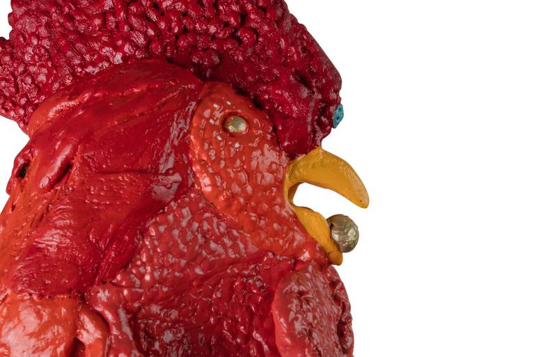Original Figurative Animal Sculpture by Alejandra Zermeño -Ake