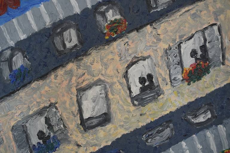 Original Impressionism Architecture Painting by Florent Noirot