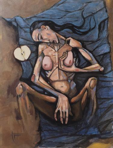 Print of Nude Paintings by Tino Perdic