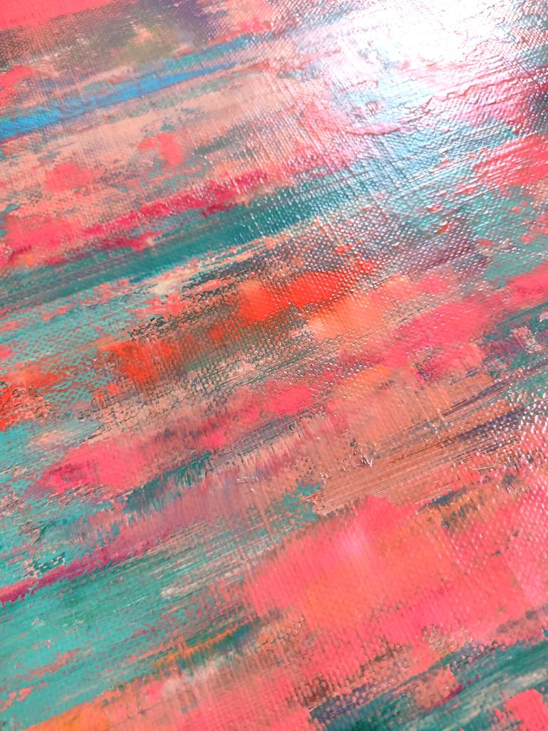 Original Abstract Expressionism Abstract Painting by Macha Gorodilov