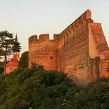 Fortress at sunset by Vanja Vidaković