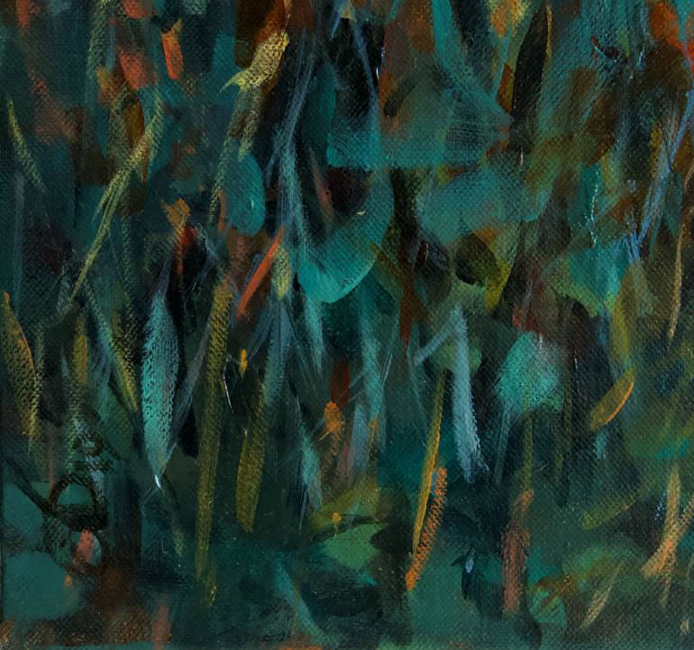 Original Abstract Expressionism Landscape Painting by Gwen Duda