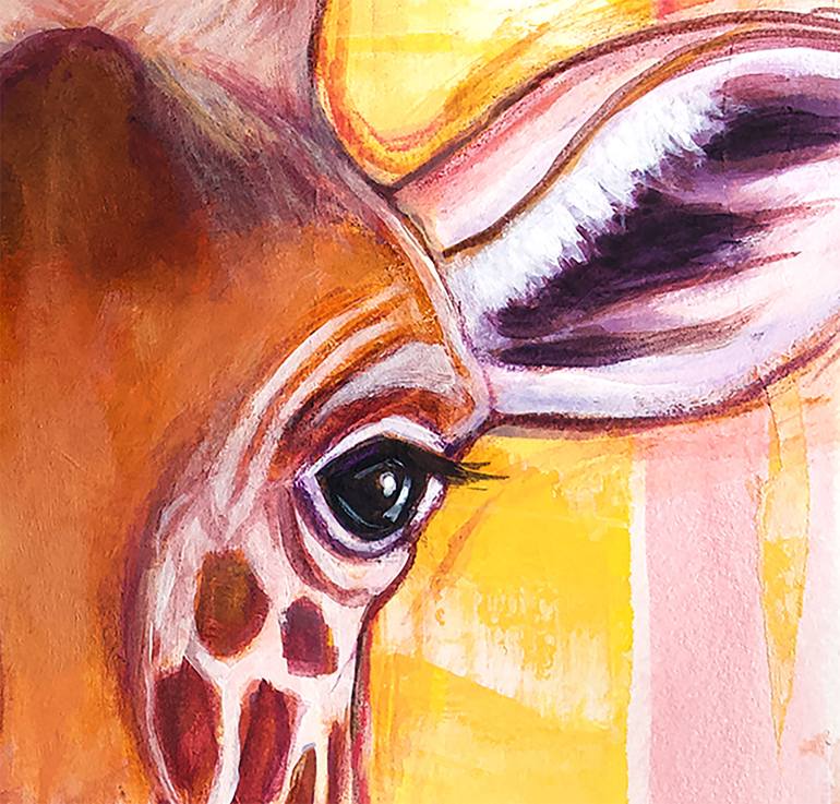Original Expressionism Animal Painting by Gwen Duda