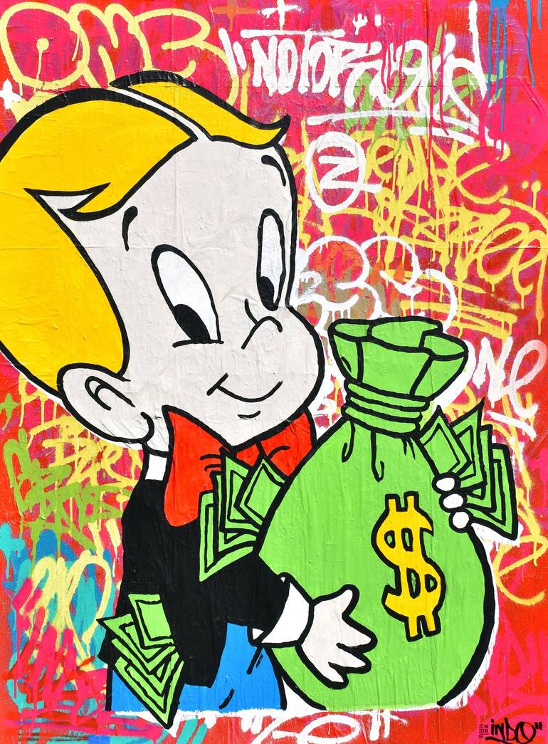 Print of Pop Art Graffiti Painting by INDO The Artist