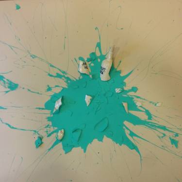 Study of an Absolut Bottle(Turquoise) thumb