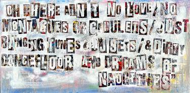 Original Conceptual Graffiti Painting by Sharon Farrelly
