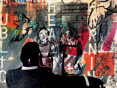 Original Conceptual Graffiti Paintings by Sharon Farrelly