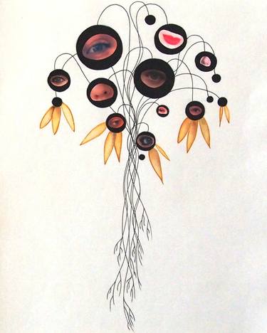 Print of Conceptual Botanic Paintings by Lila Darkstar