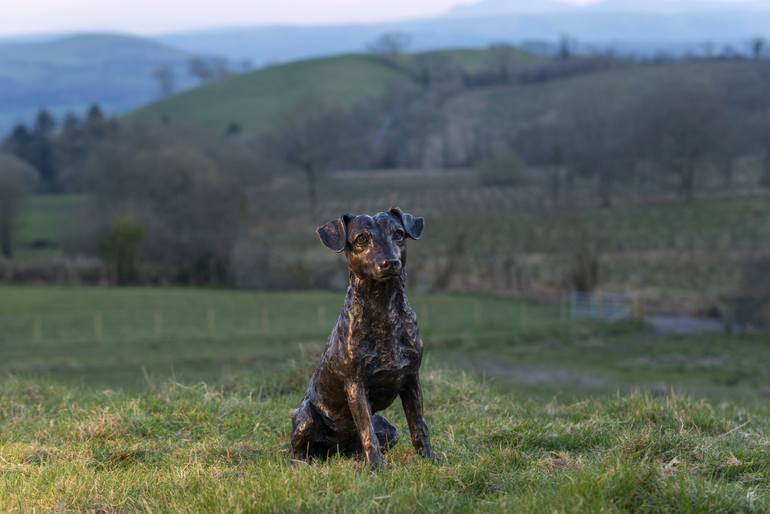 Original Other Dogs Sculpture by Tanya Russell