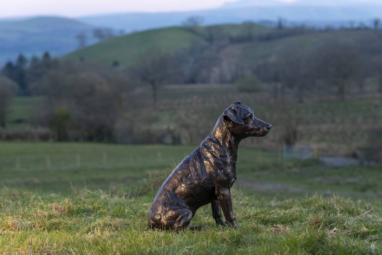 Original Other Dogs Sculpture by Tanya Russell