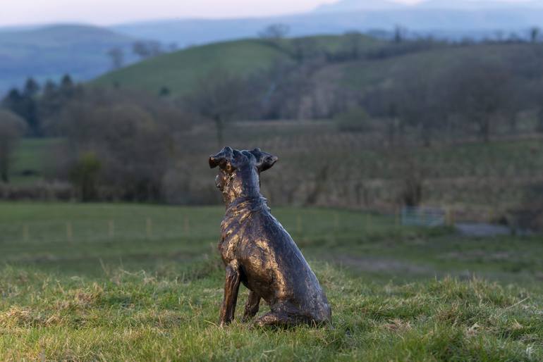 Original Other Dogs Sculpture by Tanya Russell