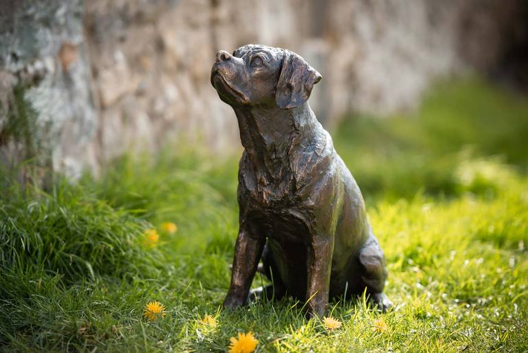 Original Other Dogs Sculpture by Tanya Russell