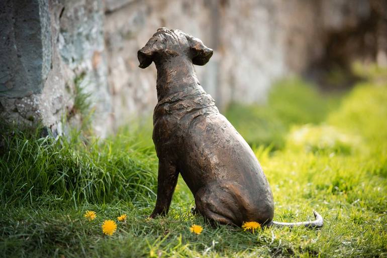 Original Other Dogs Sculpture by Tanya Russell