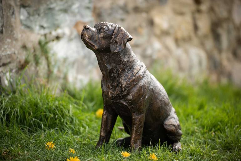 Original Other Dogs Sculpture by Tanya Russell
