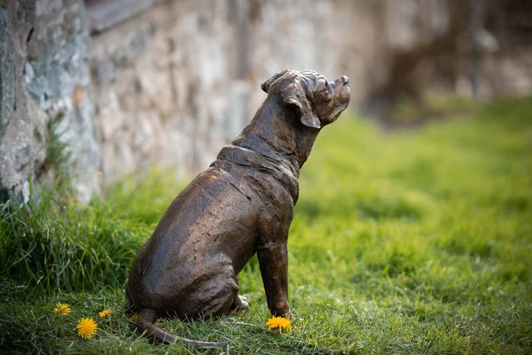 Original Other Dogs Sculpture by Tanya Russell