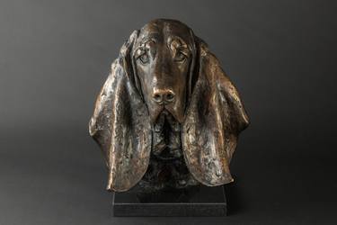 Original Realism Animal Sculpture by Tanya Russell