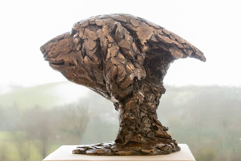 Original Realism Animal Sculpture by Tanya Russell