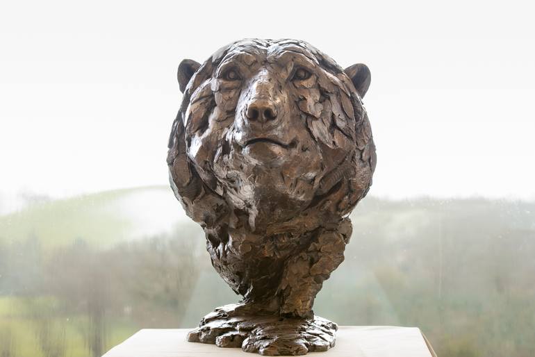 Original Realism Animal Sculpture by Tanya Russell