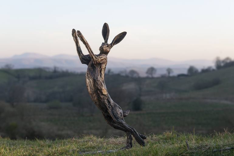 Original Realism Animal Sculpture by Tanya Russell