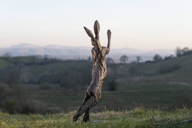 Original Realism Animal Sculpture by Tanya Russell