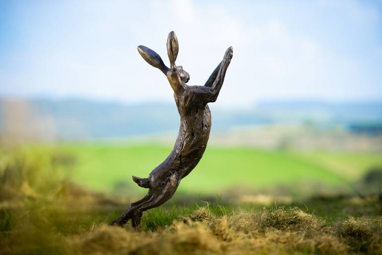 Original Realism Animal Sculpture by Tanya Russell