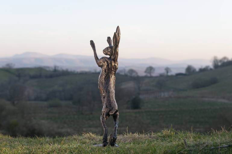 Original Realism Animal Sculpture by Tanya Russell