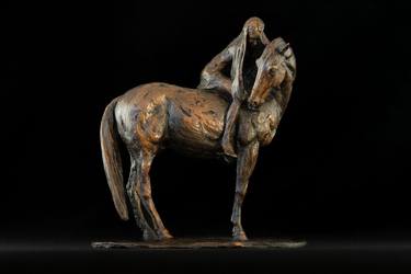 Original Realism Animal Sculpture by Tanya Russell