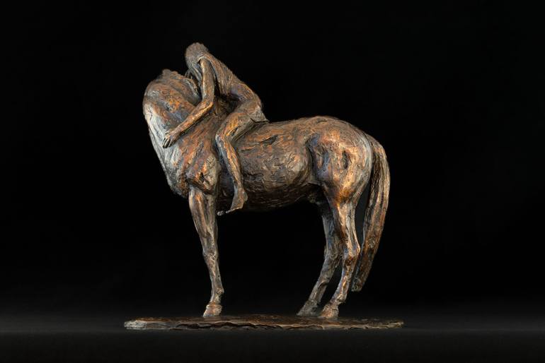 Original Realism Animal Sculpture by Tanya Russell