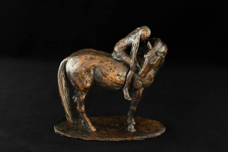 Original Realism Animal Sculpture by Tanya Russell