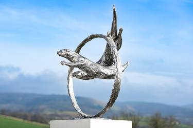 Original Realism Animal Sculpture by Tanya Russell