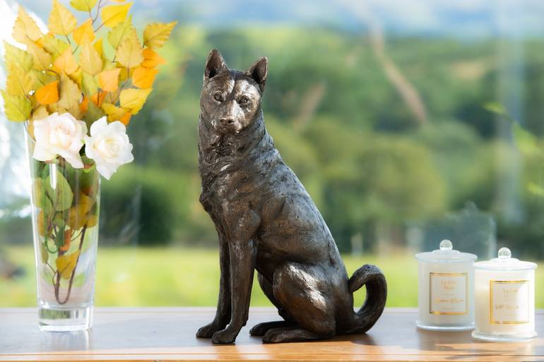Original Realism Animal Sculpture by Tanya Russell