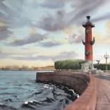 The river of sombre character. Saint Petersburg by Eleanor Mill