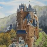 United we stand, divided we fall. Burg Eltz by Eleanor Mill