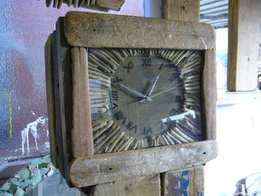 driftwood grandfather clock thumb