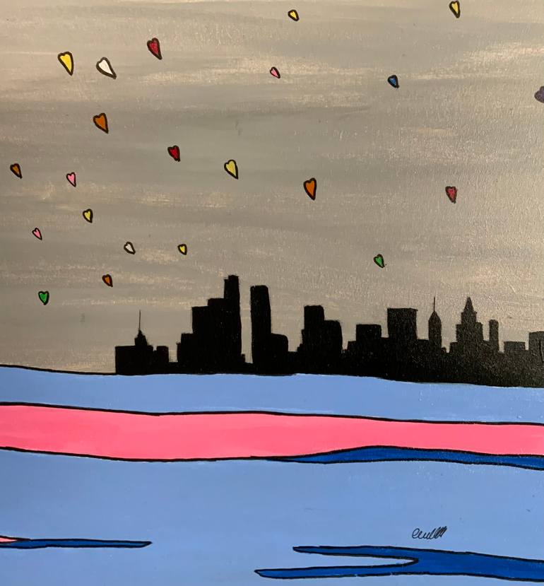 Original Expressionism Fantasy Painting by Ewen Welsh