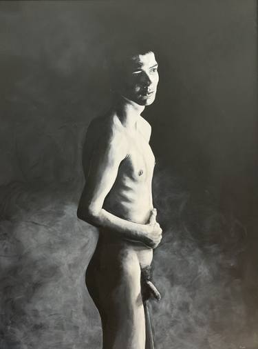 Original Portraiture Nude Paintings by Ewen Welsh