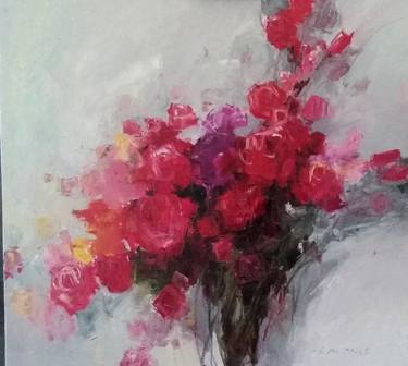 Print of Impressionism Floral Paintings by Ivica Petraš