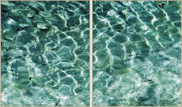 Crystal Clear Water #1 (Diptych) thumb