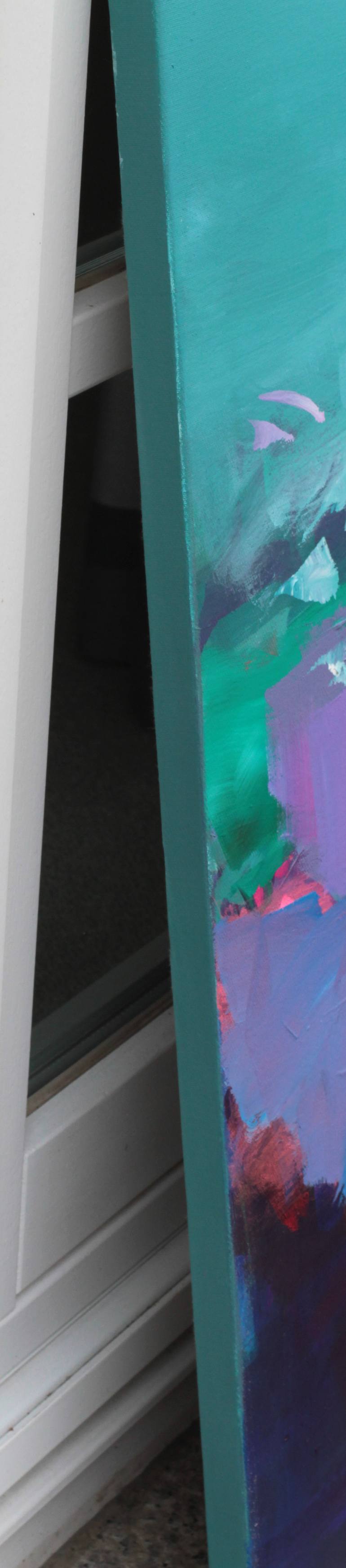 Original Abstract Expressionism Abstract Painting by Ute Laum