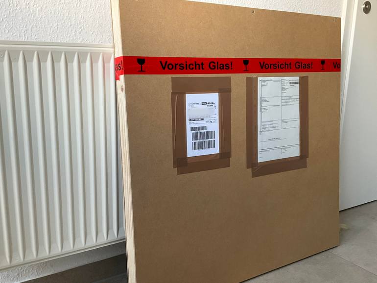 Original Abstract Seascape Painting by Ute Laum