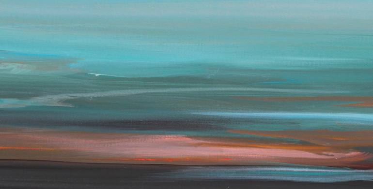 Original Abstract Seascape Painting by Ute Laum