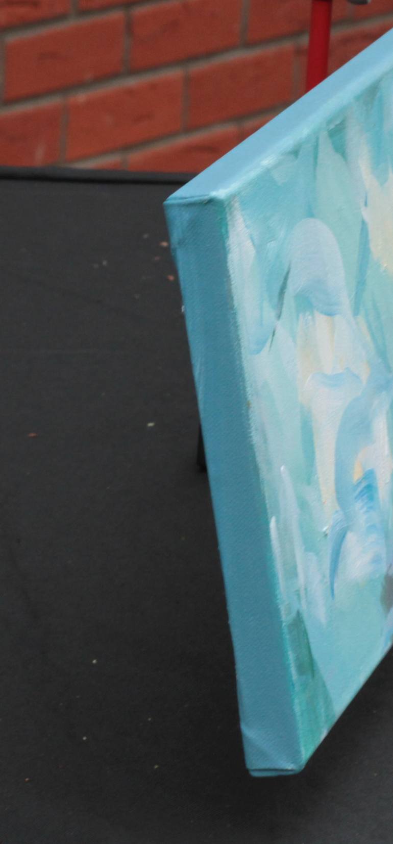 Original Abstract Expressionism Abstract Painting by Ute Laum